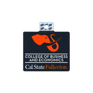 CSUF College of Business and Economics Decal